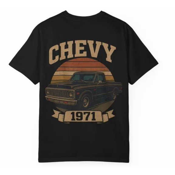 Vintage 1971 Chevy C-10 Truck T-Shirt: Classic Car Tee