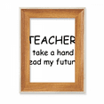 thumbnail image 1 of Teacher Take A Hand Lead My Future Desktop Wooden Photo Frame Display Picture Art Painting Multiple Sets, 1 of 3