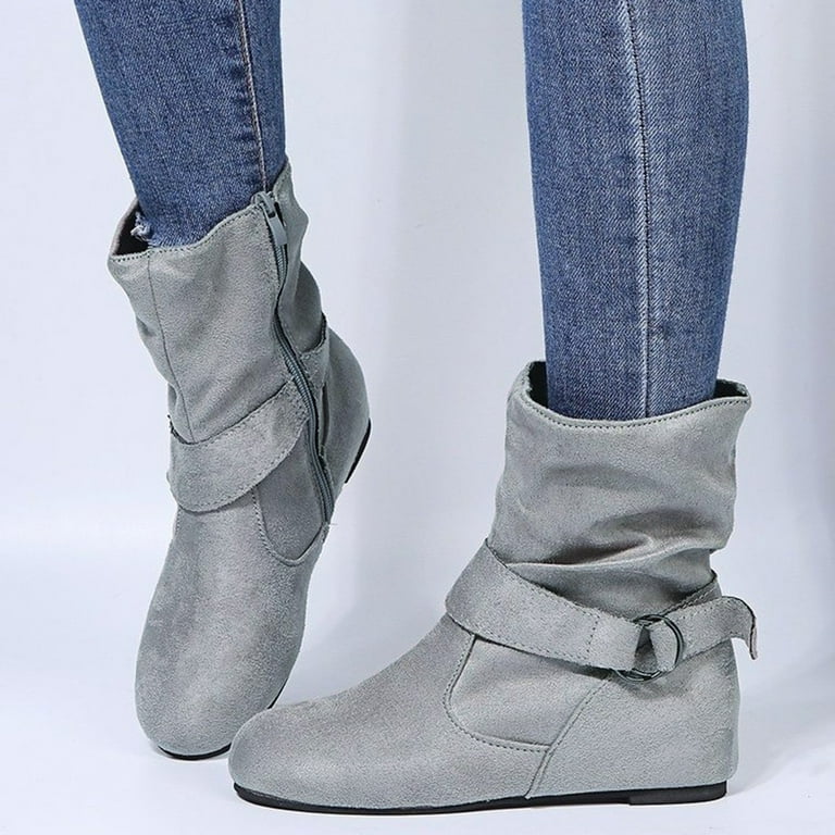 Fashion Women s Shoes Breathable High Heels Retro Zipper Short