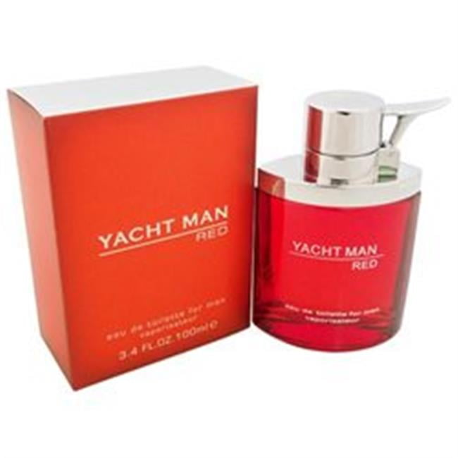 Yacht Man Red 3.4 OZ Mens Fragrance Spray