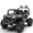Black, variant on sluting 12V 2WD Ride On UTV Toy, Kids Electric Off-Road Vehicle with 4-Wheel Suspension & Bluetooth Music for Toddlers 3-5, Black
