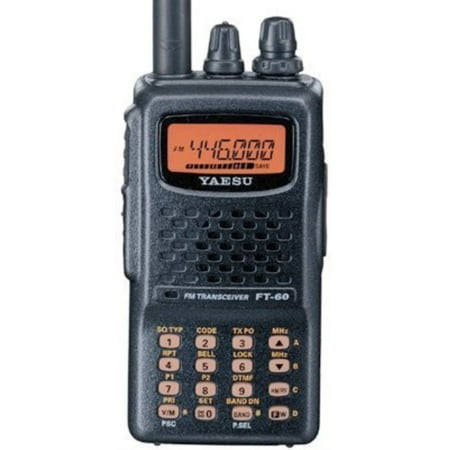 yaesu ft-60r dual band handheld 5w vhf / uhf amateur radio