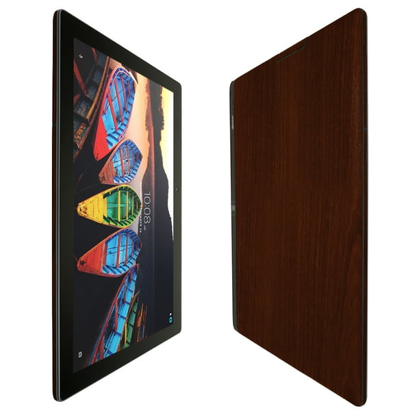 Skinomi Dark Wood Skin Screen Protector For Lenovo Tab3 10 Walmart Com Walmart Com