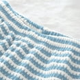 thumbnail image 6 of FRSASU Girls Summer 2 Piece Outfits BowTie Front Sleeveless Vest Tops with Wide Leg Pants Striped Knit Matching Sets Sky Blue, 6 of 9