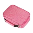 thumbnail image 2 of Matsuzay Estuche para lápices versátil con 72 ranuras para bolígrafos y marcadores Estuche para lápices multifuncional con 72 ranuras pinturas Rosa, 2 of 6