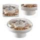 thumbnail image 2 of Plato giratorio de 360° para dulces, bandeja para servir alimentos a prueba de polvo, para postres, nueces y dulces, 2 of 5