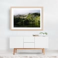 thumbnail image 5 of Lost Lake - Nederland Colorado Photography Nature Landscape Mountain Foggy Wilderness Lake Scenic Oak Framed Wall Art Print 24 x 36 inches, 5 of 6