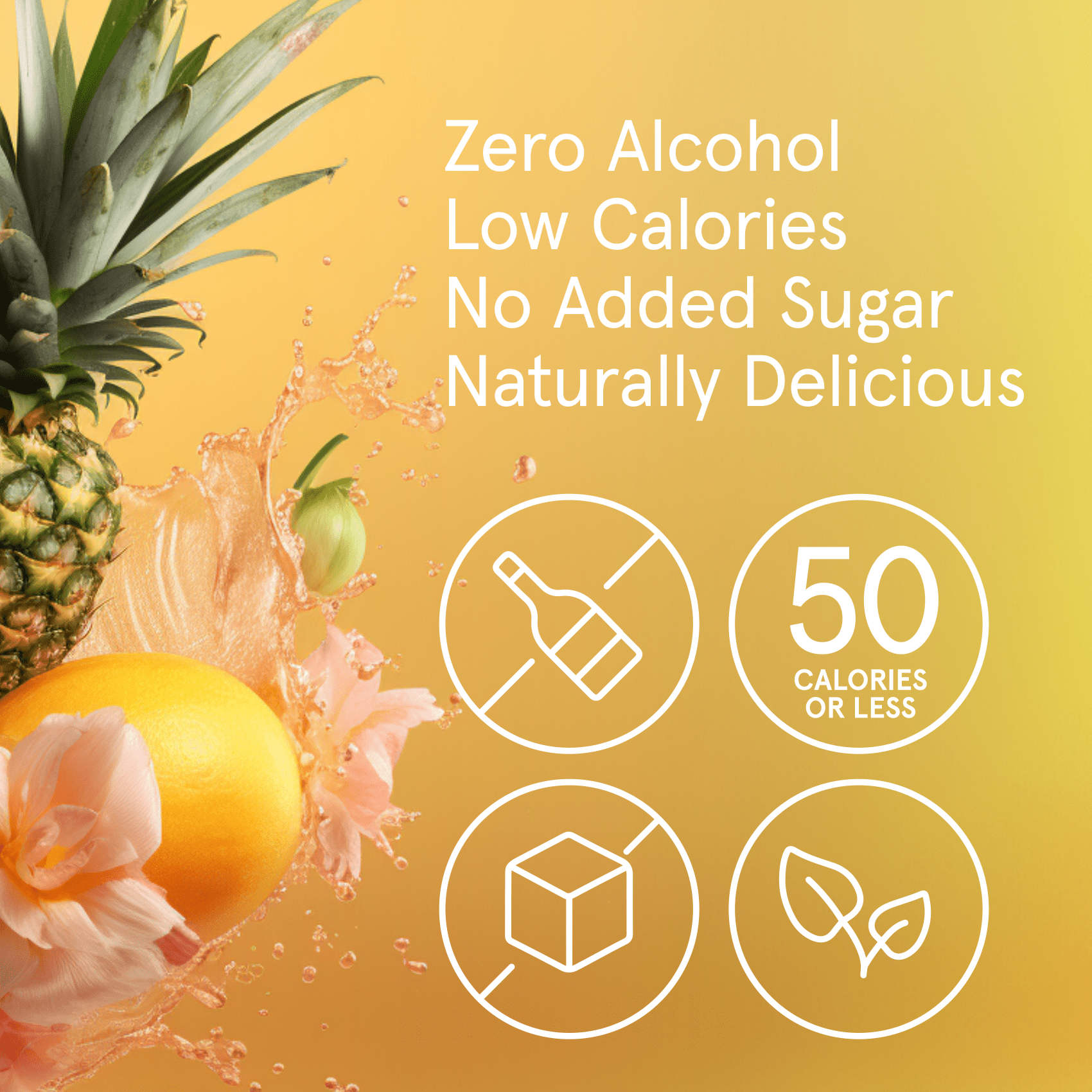 Calexo SemiTropic Non Alcoholic Sparkling Beverage 12 oz. 12pk 0.0% ABV