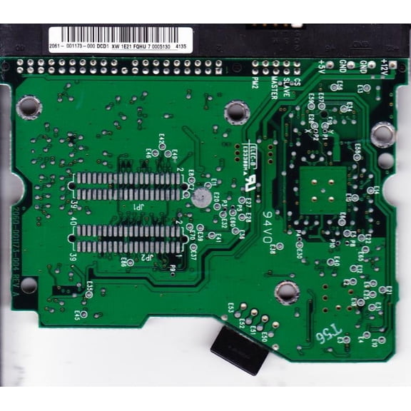 WD1200AB-22DYA0, 2061-001173-000 DCD1, WD IDE 3.5 PCB