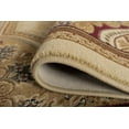 thumbnail image 6 of Sensation Traditional 10.6' x 14.6' Ivory and Scarlet Polypropylene Indoor Area Rug, 6 of 7