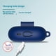 thumbnail image 4 of For Huawei FreeBuds Pro 4 Protective Case Bluetooth-Compatible Earbuds Silicone Cover with Hook - Bl, 4 of 4