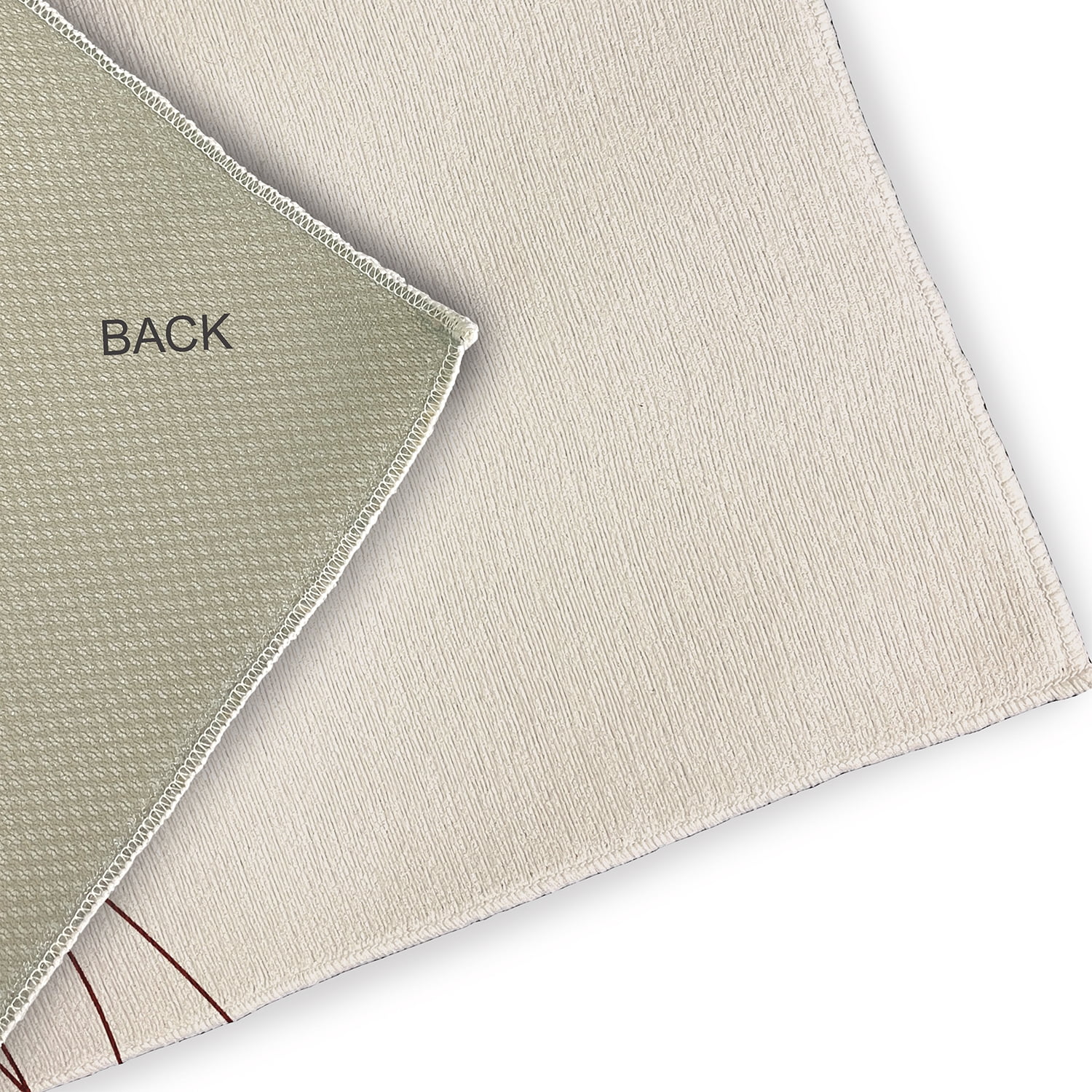 Simply Daisy 5' Round Gray Love is in the Air Valentines Chenille Indoor/Outdoor Rug