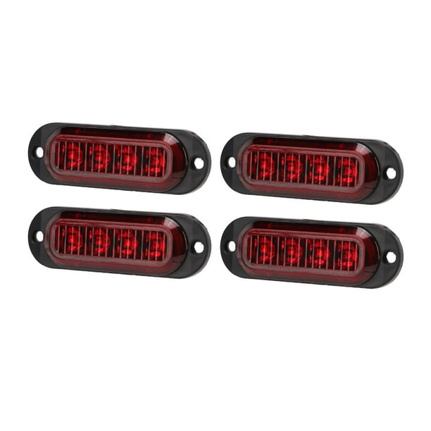 Luz estroboscópica para automóvil, 4 luces laterales para camiones, luces de posición laterales para camiones, experiencia incomparable