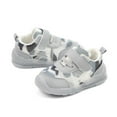 thumbnail image 4 of Otqutp Children Sneakers Boys and Girls Children Sneakers Breathable Hook Loop Non Slip Soft Sole Sneakers for 0 to 24Months, 4 of 8