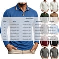 thumbnail image 6 of LONKITO Long Sleeve Shirts for Men Casual Polo Shirt with Collar Breathable Slim Fit Shirts, 6 of 8