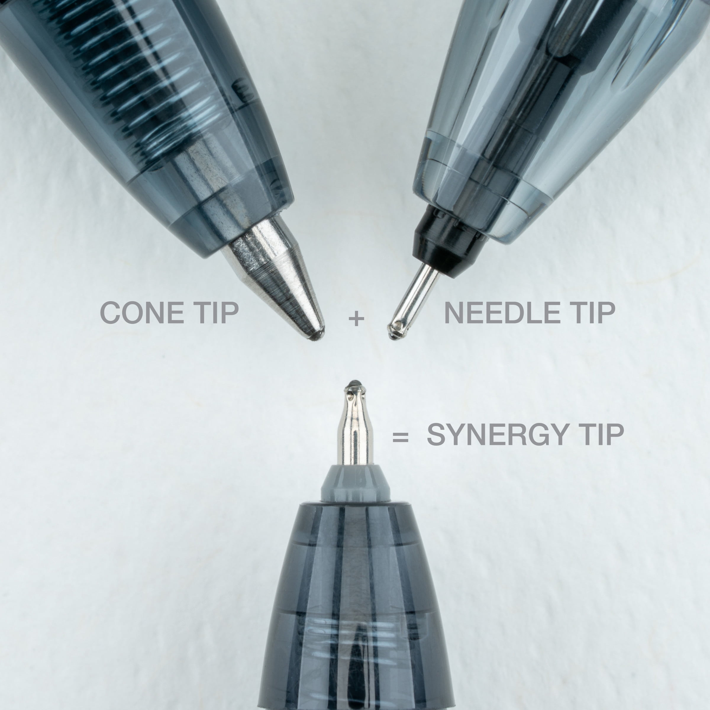 Pilot FriXion Synergy Clicker Erasable Gel Pens, 0.5mm Extra Fine, Black Ink, 12 Pack