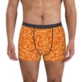 thumbnail image 1 of Fotbe Orange Glitter Calzoncillos Tipo Boxer con Bolsa de Soporte Total para Hombre, X-Temp Fresco, Transpirable y de Secado Rápido-Medium, 1 of 5