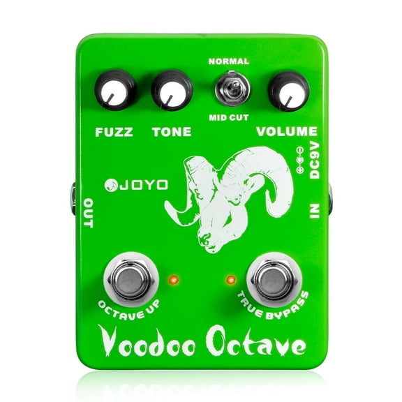 JOYO JF-12 Octave Fuzz Effect Pedal 2 Modes Electric Guitar True Bypass