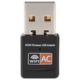 thumbnail image 1 of Adaptador WiFi USB de tarjeta de red inalámbrica de doble banda 802.11AC 600M antena PCB integrada, 1 of 8