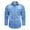 Blue, variant on SNOWSONG Long Sleeve Shirts for Men, Men's Spring & Fall Casual Lapel Denim Shirt Men's Denim Shirt Mens Button down Shirt, Dress Shirts for Men, Big and Tall Shirts for Men Dark Blue XL