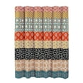 thumbnail image 1 of Binwennn Bathroom Clear Curtain Liner Bathroom Curtain Shower Set with Rug Light Bohemian Striped Shower Curtain Colorful Design 72 x 72 Inch Bathroom Decoration, 1 of 2