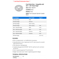 thumbnail image 2 of Front Brake Rotor - Compatible with 2011 - 2017 Buick Regal 2012 2013 2014 2015 2016, 2 of 2