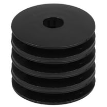 Car Floor Mat Clips with ABS Construction for Secure Fit and Longevity 4pcs Black