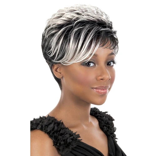 Motown Tress High Quality Fiber Synthetic Glueless Wig- Aqua