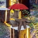 thumbnail image 3 of 2x Wooden Squirrel Feeders Squrrill Picnic Table Chipmunk Feeder, Feeding House Outdoors Outside Garden, 3 of 9