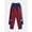 Heritage Russet / Blue Cove, variant on Athletic Works Boys Training Pants, 2-Pack, Sizes 4-18 & Husky