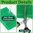 thumbnail image 4 of 4Pcs Planter Pot Filler Insert, 8 x 8 x 1.1in Square Plant Pot Filler, Lightweight Flower Pots Drainage Filler for Indoor Outdoor Gardening Plants Container, Green, 4 of 7