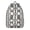 Grey, variant on Swanky Paisley Backpack - Boho Glamour for Those Who Shine, Metal Hardware for Durability, Fancy Gift for a Trendsetter