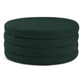 thumbnail image 1 of Meridian Furniture Aphia Vert Ottomane/table Basse en Tissu Bouclé, 1 of 4