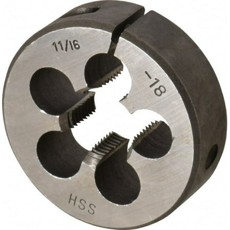 

Value Collection 11/16-18 UNEF High Speed Steel Round Adjustable Die