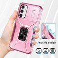 thumbnail image 2 of Funda para GANGXUN Samsung Galaxy A34 5G - Soporte metálico, Función magnética, Rosa, 2 of 5