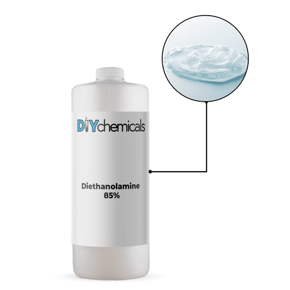 DIYChemicals Diethanolamine – 85% Concentration, Laboratory Chemicals 1 Quart