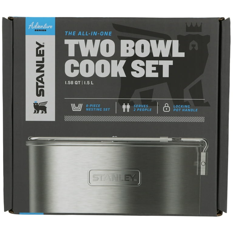Stanley Adventure Stainless Steel All-in-one Two Bowl Cook Set : Target