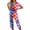 13, variant on Women 2 Piece Capri Sets Short Sleeve V Neck Tops and Capris Pants Floral Print Lounge Set Womens Pajama Sets Sale