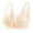 Beige, variant on Bras for Women Bra Women Fashion Lace Front Buckle Underwear Without Rims Vest Lace E Bra Purple 42