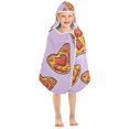 thumbnail image 6 of Pizzas on Purple Kid Bath Towels Bath Beach Towel Super Soft and Absorbent for Kid Girl Boy Babie Toddler Infant, 6 of 6