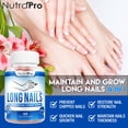 thumbnail image 4 of Nail Vitamins for Stronger Nails - Nail Growth Treatment and Strengthener Supplement Gummies by NutraPro., 4 of 4