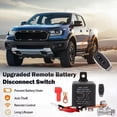 thumbnail image 3 of Remote Car Battery Disconnect with 160ft Range, 12V Working Voltage, ABS/Copper/Silver Material, Low Power Consumption, 3 of 8