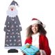 thumbnail image 1 of Filz-Adventskalender Santa, Weihnachtsmann Adventskalender, DIY Filz Weihnachten Santa, 24 Tage Countdown-Kalender mit Taschen DIY Weihnachtsschmuck Hanging Dekorationen (Grau) Zhivalor ZH-449-1, 1 of 6