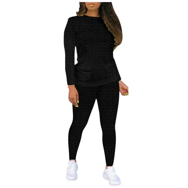 YWDJ 2 Piece Outfits for Women Pants Sets Going Out Fashion Yoga Set