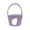 Purple-#102, variant on Pumpkin Storage Basket | Woven Cotton Rope Toy Organizer Bin | Cute Halloween Candy Bowl, Trick or Treat Bag, Boo Gift, Stuffer Filler | Multipurpose Basket with Handles for toddler, baby & Kids
