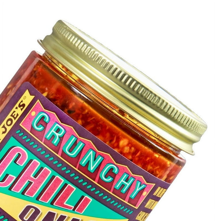 Trader Joe's, Crunchy Chili Onion, 6 Oz, Flavorful Topping