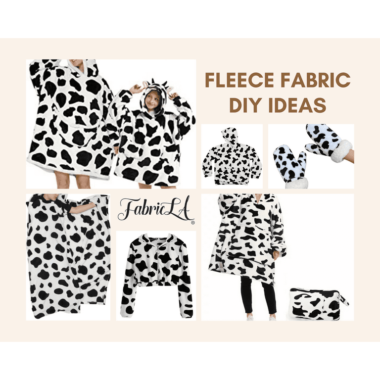 Barcelonetta | Fleece Fabric | 2 Yards | 72X60 Inch | Polar Fleece |  Soft, Anti-Pill | Throw, Blanket, Poncho, Pillow Cover, PJ Pants, Booties,  Eye
