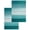 Teal Turquoise, variant on Pink Blue Brown Kitchen Dish Towels for Drying Dishes Set of 3, Farmhouse Gradient Wooden Plank Art Waffle Weave Microfiber Hand Tea Bathroom Towels Quick Dry & Absorbent Towel 12x12