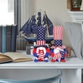 thumbnail image 2 of 4Th of July Gnomes Djunllk Independence Day Patriotic Gnomes Doll Handmade Plush Red White Blue Dwarf Toys Home Wall Table Decor Gnomes, Gifts for Memorial Day Veterans Day, 2 of 2