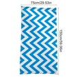 thumbnail image 3 of Toalla de Playa Extragrande a Rayas para Adultos, Unisex, Ideal para Nadar y Viajar | Material: Poliéster | Multicolor | 160 X 80 Cm | Ligera | Secado Rápido | Talla Xl | Empaque Listo para Regalo |, 3 of 6